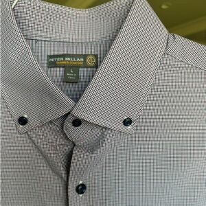 LOT of 3 Peter Millar long sleeve dress shirts